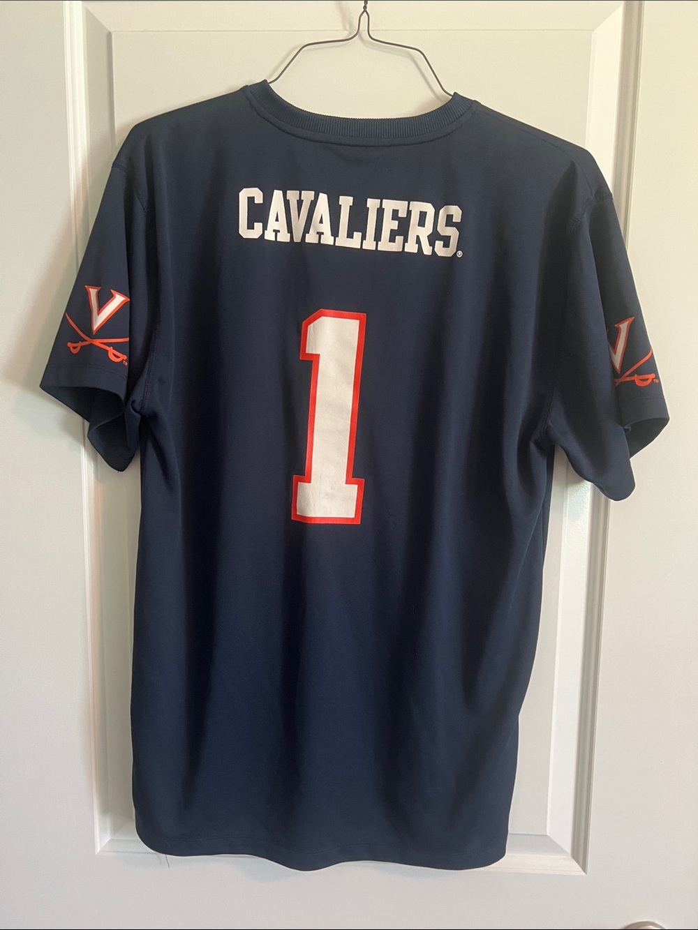 Pro Edge Cavaliers Navy Blue Short-Sleeve Jersey Tee